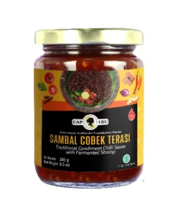 Cap Ibu Sambal Cobek Terasi Hot