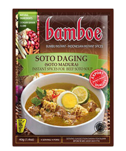 Bamboe Soto Madura