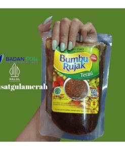 Bumbu Rujak dengan terasi lvl pedas