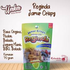 Reginda Jamur Crispy Pedas