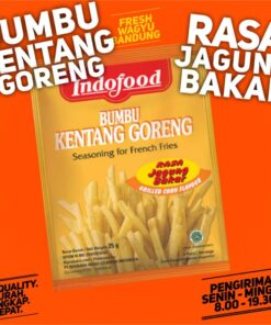 Indofood Bumbu Kentang Goreng rasa Jagung Bakar