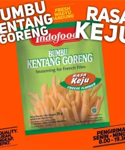 Indofood Bumbu Kentang Goreng rasa Keju
