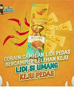 Si Umang Mie Lidi Keju Pedas