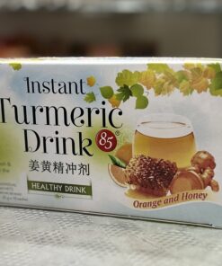 Instant Turmeric Drink Orange and Honey